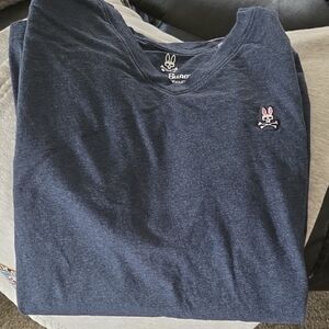 Psycho Bunny Dark Blue Tee with Logo